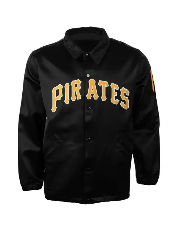 Pittsburgh Pirates 1960 Black Satin Windbreaker