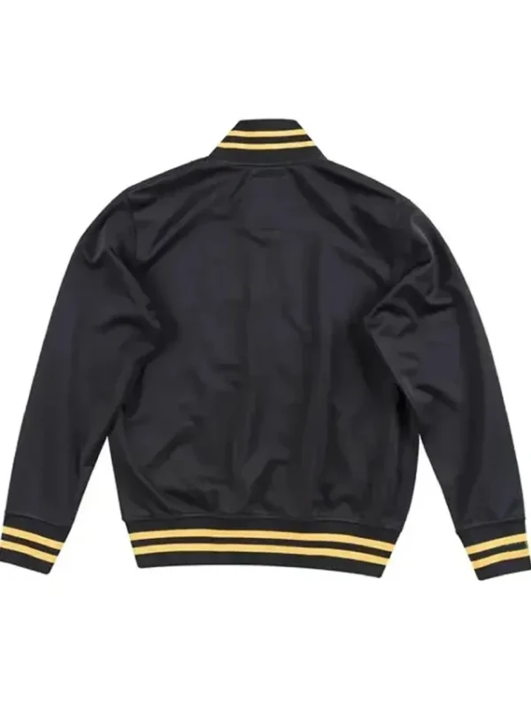 Pittsburgh Pirates Full-Zip Black Bomber Jacket
