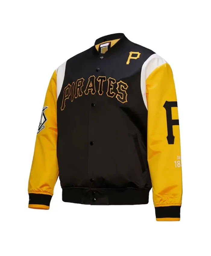 Pittsburgh Pirates Cooperstown Team Origins Satin Jacket Pittsburgh Pirates Cooperstown Team Origins Satin Jacket
