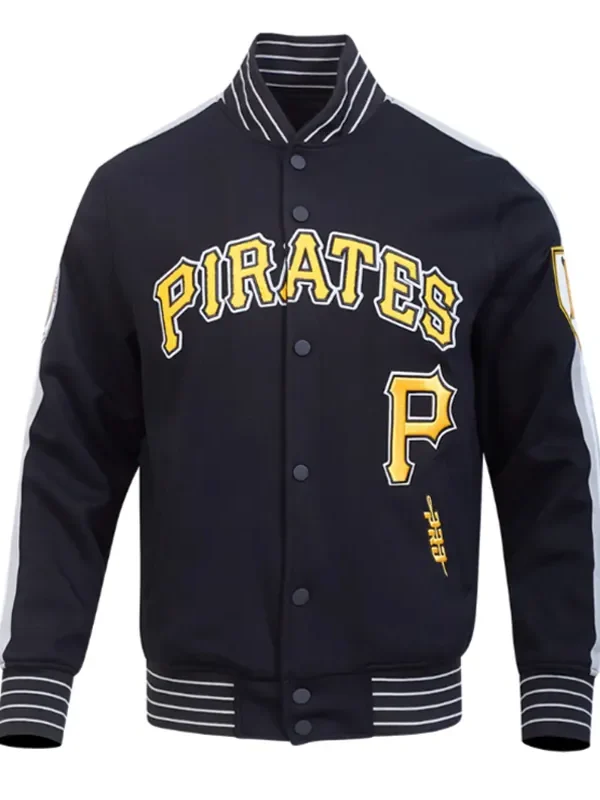 Pittsburgh Pirates Current Logo Game Day Black Jacket