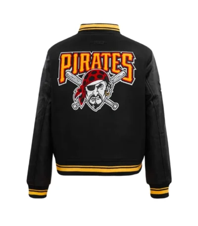 Retro Classic Rib Pittsburgh Pirates Varsity Jacket