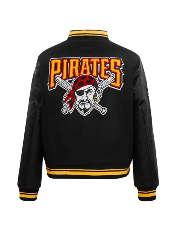 Retro Classic Rib Pittsburgh Pirates Varsity Jacket