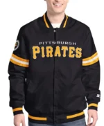 Pittsburgh Pirates Scout Varsity Satin Jacket