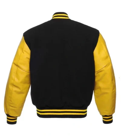 Pittsburgh Pirates Black and Yellow Varsity Jacket