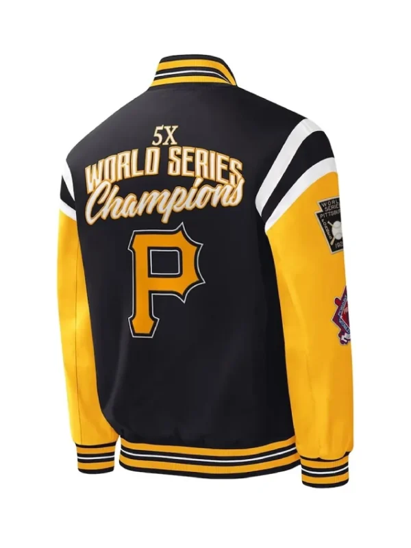 Pittsburgh Pirates World Series Champions Varsity Satin Jacket