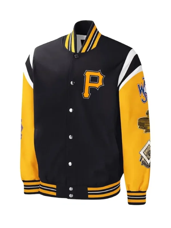 Pittsburgh Pirates World Series Champions Varsity Satin Jacket