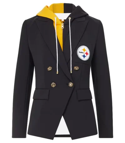 Pittsburgh Steelers Black Blazer