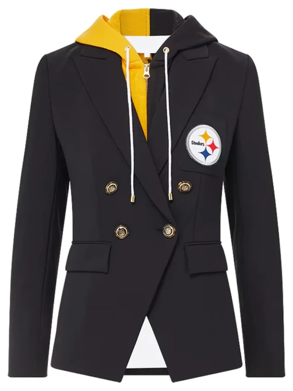 Pittsburgh Steelers Black Blazer