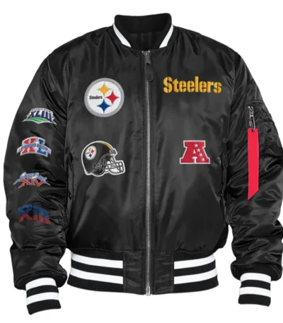 Pittsburgh Steelers Bomber MA-1 Jacket