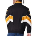 Pittsburgh Steelers Captain Black Varsity Satin Jacket