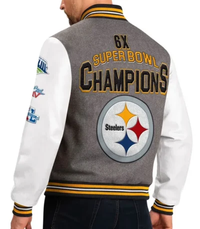 Pittsburgh Steelers Challenger Varsity Jacket