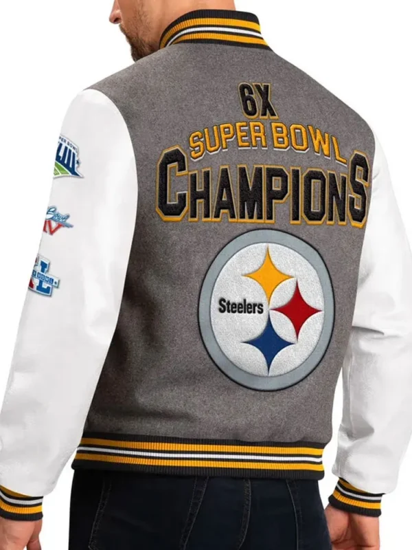 Pittsburgh Steelers Challenger Varsity Jacket