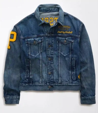 Pittsburgh Steelers Denim Jacket