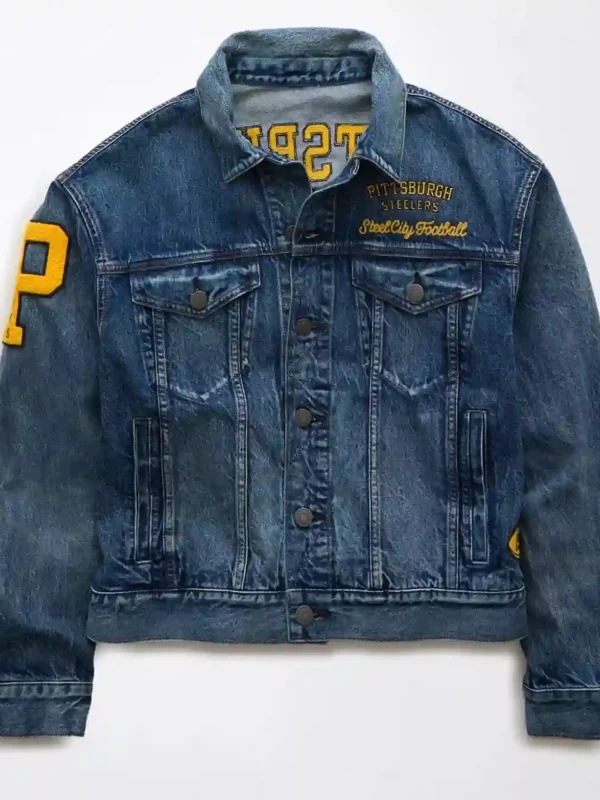 Pittsburgh Steelers Denim Jacket