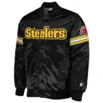 Pittsburgh Steelers Heavyweight Varsity Satin Jacket