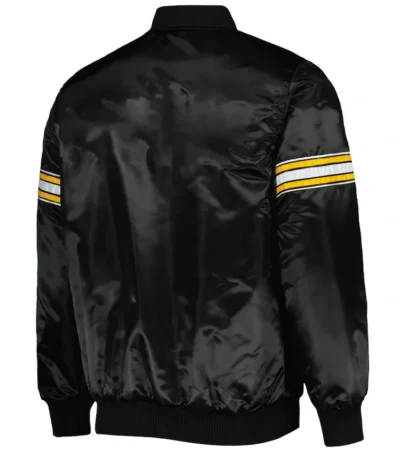 Pittsburgh Steelers Heavyweight Varsity Satin Jacket