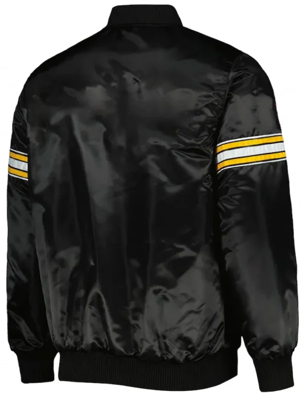 Pittsburgh Steelers Heavyweight Varsity Satin Jacket