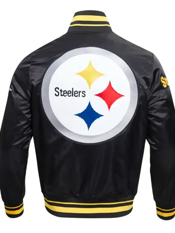 Pittsburgh Steelers Mashup Classic Rib Satin Jacket