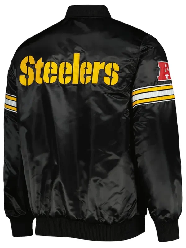 Pittsburgh Steelers Pick and Roll Satin Jacket