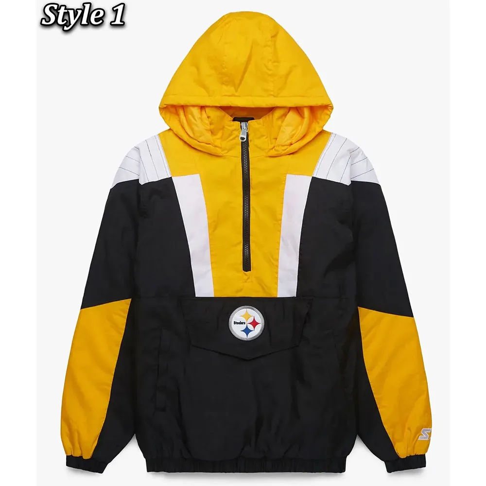 Pittsburgh Steelers Pullover Jacket Pittsburgh Steelers Pullover Jacket