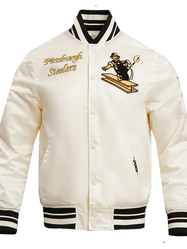 Pittsburgh Steelers Retro Classic Rib Jacket