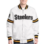 Pittsburgh Steelers Scout Varsity Satin Jacket