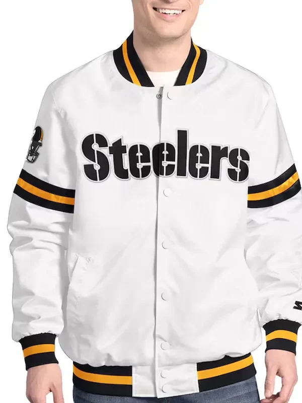 Pittsburgh Steelers Scout Varsity Satin Jacket