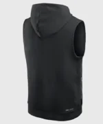 Pittsburgh Steelers Sideline Sleeveless Hoodie