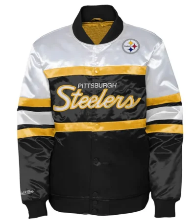 Pittsburgh Steelers Special Script Satin Jacket
