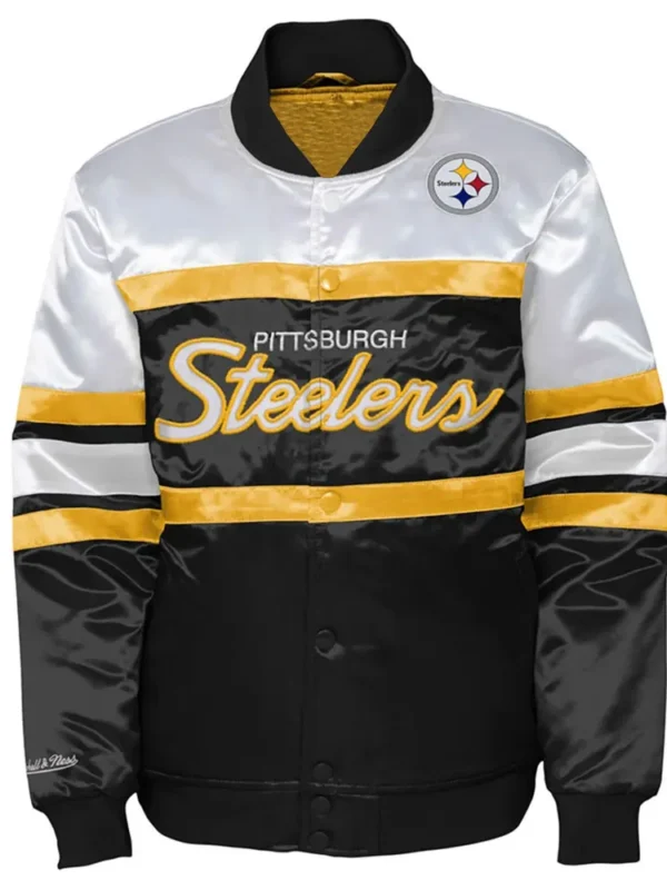 Pittsburgh Steelers Special Script Satin Jacket