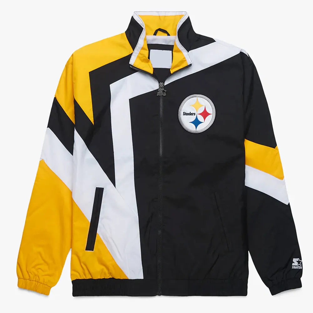 Pittsburgh Steelers Star Windbreaker Jacket Pittsburgh Steelers Star Windbreaker Jacket