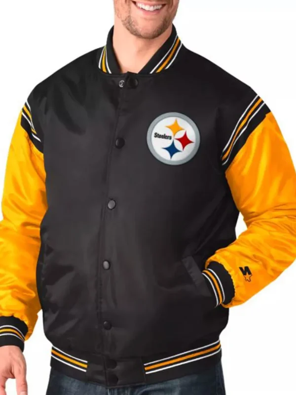 Pittsburgh Steelers Starter Varsity Satin Jacket