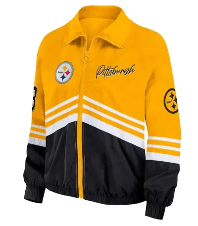 Pittsburgh Steelers Throwback Windbreaker Jacket