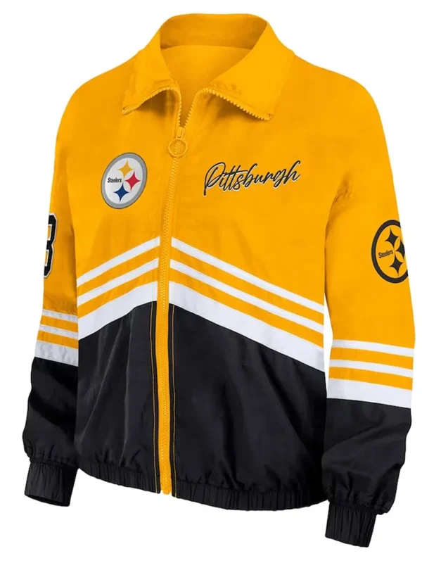 Pittsburgh Steelers Throwback Windbreaker Jacket