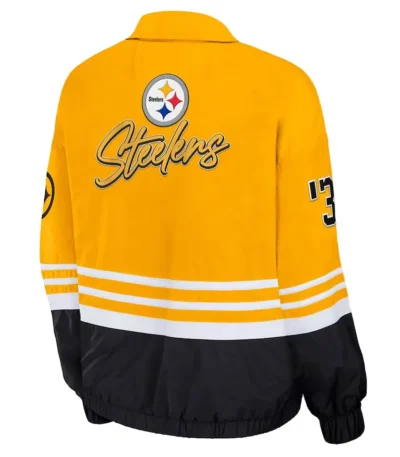 Pittsburgh Steelers Throwback Windbreaker Jacket