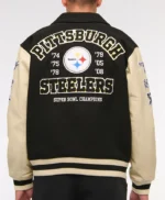 Pittsburgh Steelers Varsity Bomber Jacket