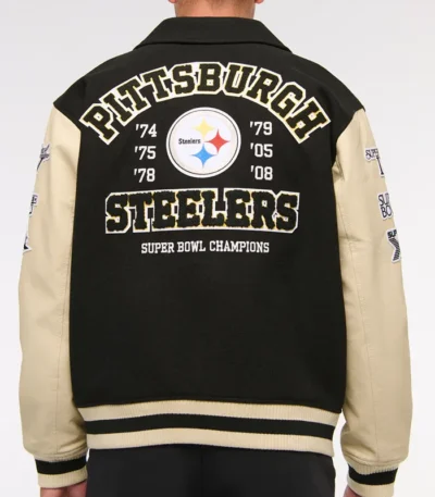 Pittsburgh Steelers Varsity Bomber Jacket