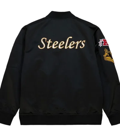 Pittsburgh Steelers Vintage Logo Lightweight Satin Jacket