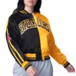 Pittsburgh Steelers Zone Blitz Black-Gold Jacket