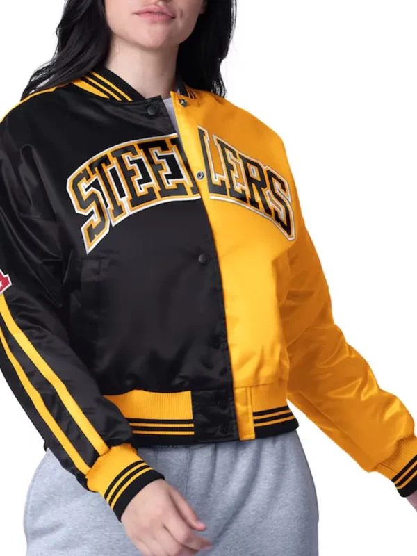Pittsburgh Steelers Zone Blitz Black-Gold Jacket