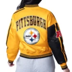 Pittsburgh Steelers Zone Blitz Black-Gold Jacket