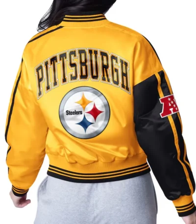 Pittsburgh Steelers Zone Blitz Black-Gold Jacket