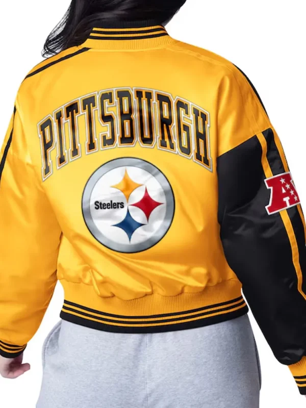 Pittsburgh Steelers Zone Blitz Black-Gold Jacket