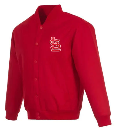Poly-Twill St. Louis Cardinals Red Jacket