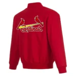 Poly-Twill St. Louis Cardinals Red Jacket