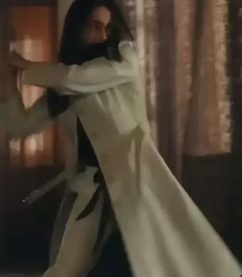 Ponies Emilia Clarke White Trench Coat