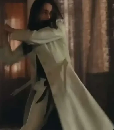Ponies Emilia Clarke White Trench Coat