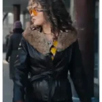 Ponies Twila Black Leather Jacket