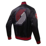 Portland Trail Blazers 2023-24 City Edition Black Satin Jacket