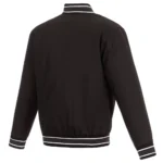 Portland Trail Blazers Black Poly Twill Jacket